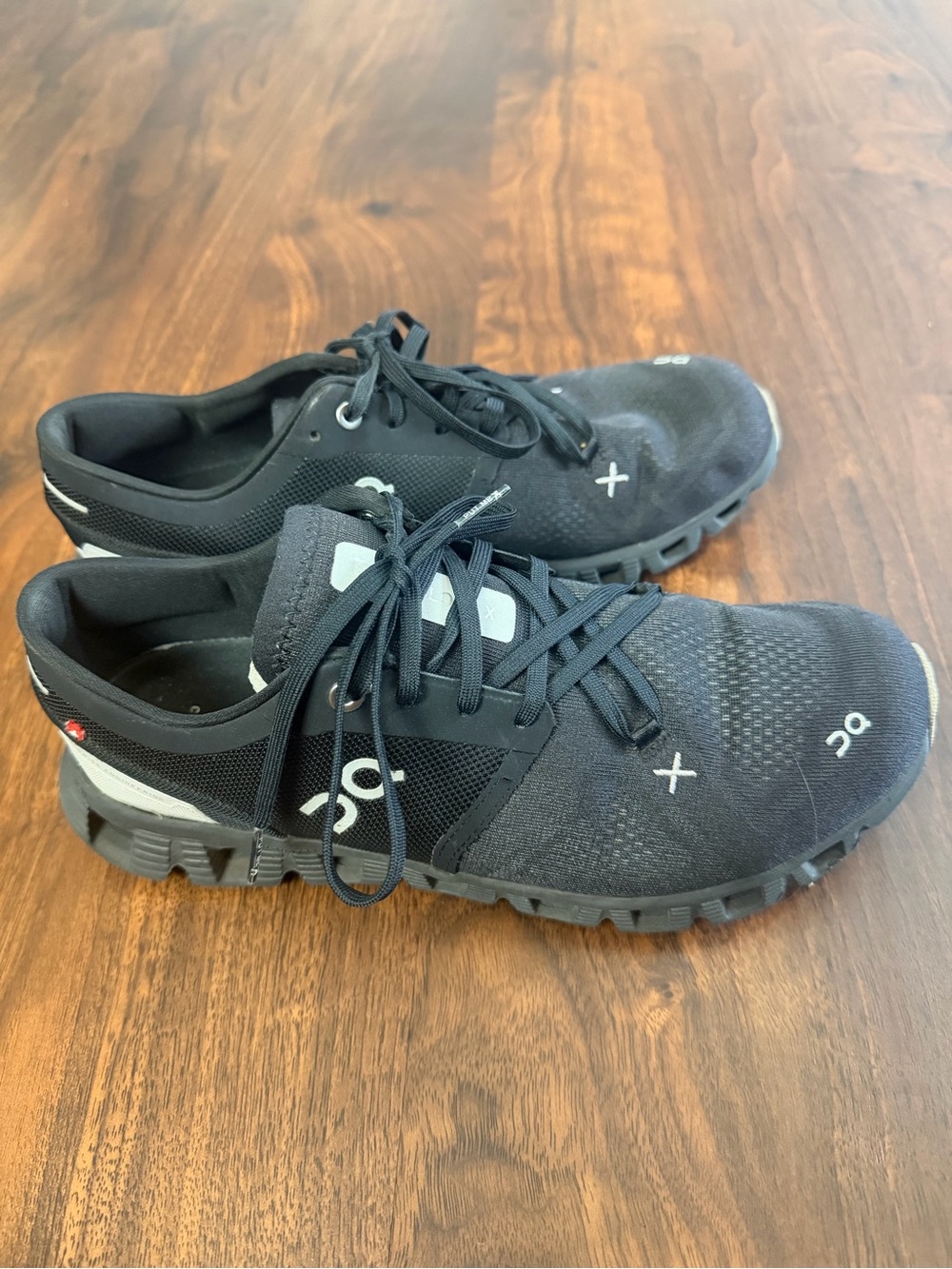 On Cloud X 3 Running Black Asphalt Sneakers